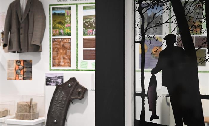 Displays on changes to farming and the natural landscape